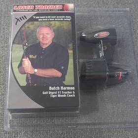 Laser Trainer X1111 Butch Harmon Portable Golf Swing Practice Aid Kit