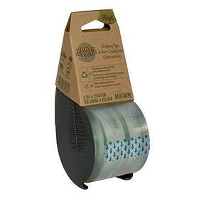 74031-eh Le Page Bandit Packaging Tape In Recycled Content Dispenser 2 Inch X 55 Yards
