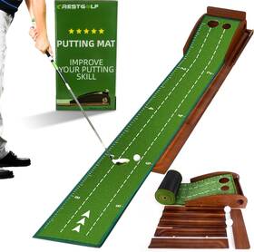 Leimo Kparts 313095221237 Putting Green Indoor Golf Mats Practice Wrinkle-free Mat Wit