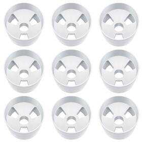 Leitee-fde-2230 Leitee 6 Pcs Golf Hole Cup Practice Putting Green Abs Plastic Putti