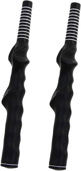 Lertree 744110607444 2pcs Left-hand Golf Training Grip Club Lh Practice Aid Swing