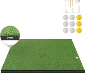 Liberrway 691038615306 Golf Mat Thicken Hitting 5x4ft Mats Practice Turf Liberrway 691038615306 Golf Mat Thicken Hitting 5x4ft Mats Practice Turf