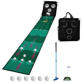 Losbenco 850044910540 Golf Putting Green Indoor Matt For Practice With Putter Putt Inch