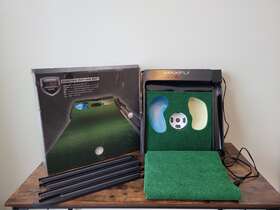 Maxfli 022275804503 Golf Putting Electronic Mat 9ft X 12 Inch Automatic With Ball Return System