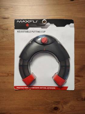 Maxfli Mx432 Adjustable Training Putting Cup. Light Weight. Home Office Or Travel