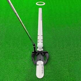 B09xbcjgks Mazel Golf Putting Alignment Railalloy Steel Trainer Aid For