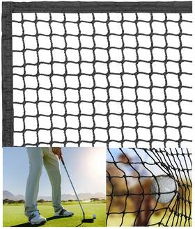 Mcage G1015 10ft X 15ft Strong Frequent Use Durable And Heavy Duty Sports Barrier Net Hit