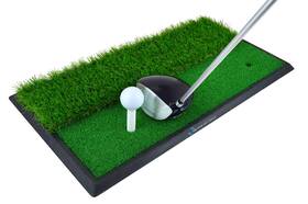 Me And My Golf 060294416784 Dual Turf Hitting Mat - Includes Instructional Training V