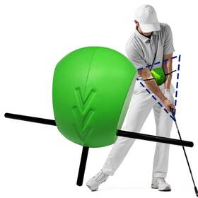 Mele Links 10120754 The Connector Golf Training Aid Swing Trainer For Posture Correction Pract