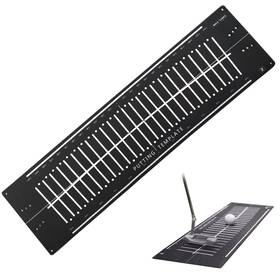 Mele Links 717817308570 Golf Indoor Putting Green Mat With Alignment Training Aid Arc For