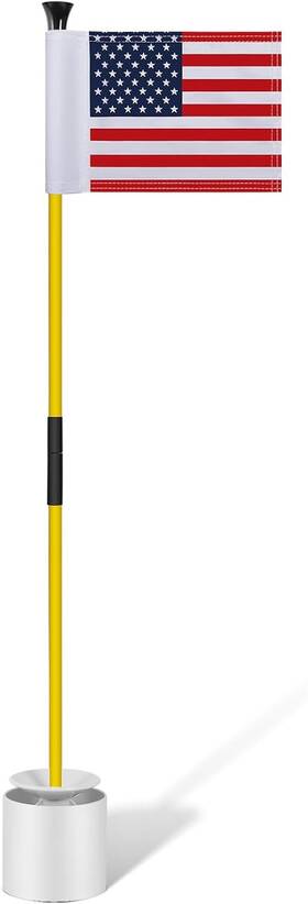 Lyn-meooeck-2152 Meooeck 1 Pack Golf Flagstick 3ft Putting Green Pin As Shown In The Picture Lyn-meooeck-2152 Meooeck 1 Pack Golf Flagstick 3ft Putting Green Pin As Shown In The Picture
