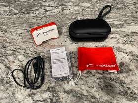Mevo Flightscope E51-a7310-3 Portable Golf Launch Monitor / Amazing Condition Barely Used