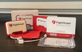 Mevo Mevo-1-146312 Flightscope - Portable Launch Monitor Includes Metallic Stickers
