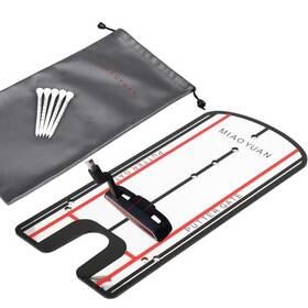 Gpm1 Miaoyuan Golf Putting Alignment Mirror With Cup Combo Portable Swing Training