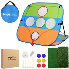 Mg-g02 Migumigu Portable Golf Chipping Net For Beginners And Home Practice - Pop Up Training Ta