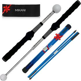 Mikani 313092783738 Retractable Golf Swing Training Aid Click Stick With Grip