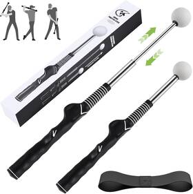 Mikosi 445047338373 Retractable Golf Swing Trainer Grip And Training Aid For Chip
