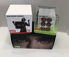 Mobitee 760241950027 Piq Golf Swing Analyzer Advanced Sensor System 18 Club Tags Replacement