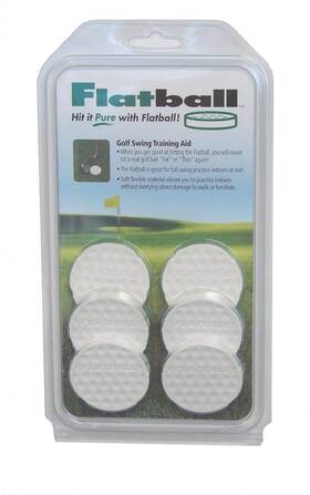 Fb-401 Molor Products Company - Golf Izzo Flatball Swing Training Aid White Fb-401 Molor Products Company - Golf Izzo Flatball Swing Training Aid White
