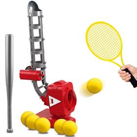 Qcm003-16 Mostop Kids Auto Baseball Pitching Machine - Ball Launching Bat Outdoor