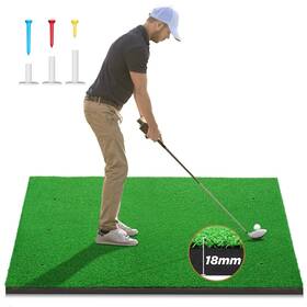 Gf1510 Muvpoh Golf Mat Thickened Hitting Training Chipping/swing Artificial Turf
