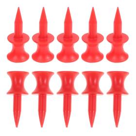 8159rk Muxsam Golf Tees Unbreakable Step Down Plastic Castle 100-pack Colored