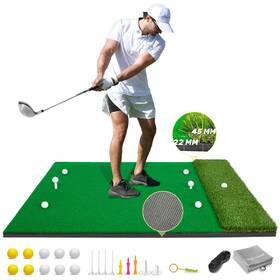 F2t-hm2 Myvoice Golf Hitting Mat - Pro 5x4ft Premium Indoor/outdoor Training Fo