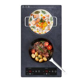 K10016 Nafewin Double Induction Cooktop Portable Electric 12 Inch 110v Bu