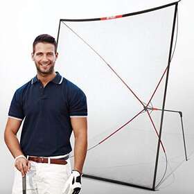 Net-playz 850026486551 Golf Practice Hitting 10ft - Home Driving Range Swing Training Aids