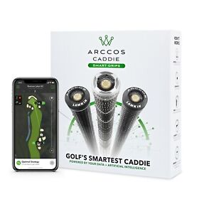 New Arccos Golf Tour Pride Tour Velvet Midsize Caddie Smart Grips