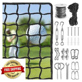 Nqb B0cf4pwpyt Golf Net And Practice With Steel Hanging Kit Nylon Rope - Multi-sport Hitt