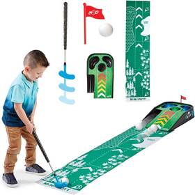 Nsg Js8060 Electronic Mini Golf Putting Game For Kids Indoor Toy With 4ft Mat