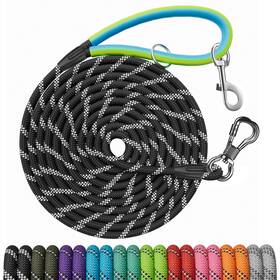 B0c2ghmgvb Ntr 30ft Dog Leash Obedience Recall Training Agility Lead With 2 Swivel Hooks
