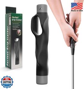 Nubits 768845613402 Golf Grip Trainer Right Hand Grey Ergonomic Training Aid Muscle Memory