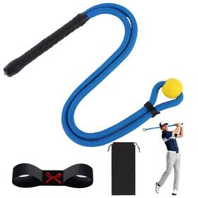 Oikaluxe 784234816742 Golf Rope Swing Trainer Grip Training Aid Whip Practice Eq