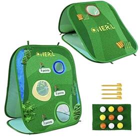 Omeril 667486050426 New 3-in-1 Golf Cornhole Game Set With Carrying Case