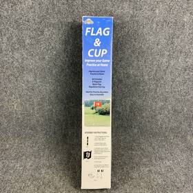 Oncourse 795463901154 Golf Flagstick 6ft Flag And Cup For Yard Pro Detachable Hole Nob