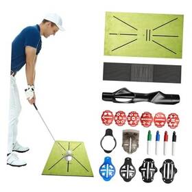 Oooogreeenn 721776009829 Complete Golf Accessories Set - Grip Trainer Swing Arm Oooogreeenn 721776009829 Complete Golf Accessories Set - Grip Trainer Swing Arm
