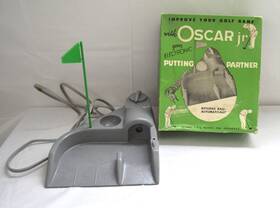 Jr100 Oscar Jr. Vintage Putting Partner Model 100 In Original Box Tested And Works Jr100 Oscar Jr. Vintage Putting Partner Model 100 In Original Box Tested And Works