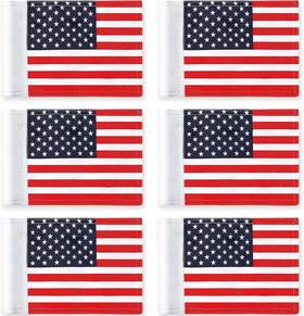 Flags-001 Oudain 6 Pcs Golf Flag With Tube Inserted Waterproof Putting Usa Target