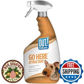 B0091re52c Out Petcare Go Here Attractant Dog And Puppy Potty Training Spray Safe Effec