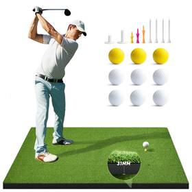 Oyn 785034810046 Golf Hitting Mat 5x4ft Artificial Turf Practice For Outdoor And Indoo