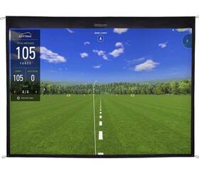 P&p Imports Llc Golf-simscreen-elite-10x7 Gosports Golf Simulator Impact Screen - Choose 7 Ft X Or 10
