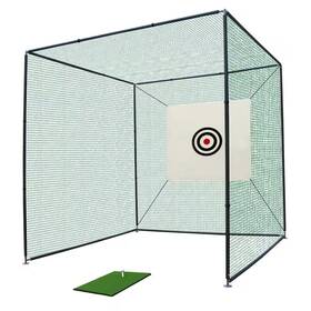 Parasolar 726084979758 10 Ft. X Golf Hitting Cage With Frame And Netting Enclosure Targ