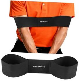Gsb002 Pbvmurtg Golf Swing Training Aid With Instructions For Use Correcting Arm Band