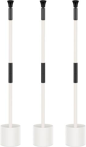 Pelopy 445023424403 Set Of 3 Golf Flagsticks Putting Green Flagstick Flag Stick For Yard