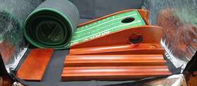 Perfect Practice 850018615013 Golf Putting Mat Of Pga Dustin Johnson Compact Edition - No Box