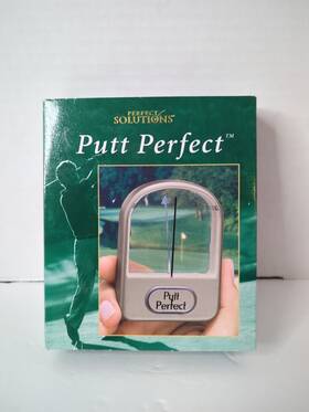 Perfect Solutions 021276801177 Golf Putt Vintage 1998 Slope Angle Solution Tool For Golfers. Nib