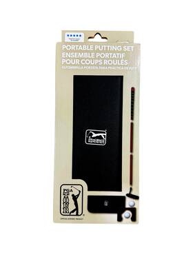 Pga 738946586073 Tour Portable Putting Set Office Travel Practice Golf Kit New Sealed