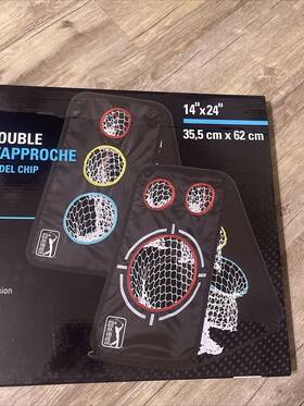 Avafa004 Pga Tour New Golf - Dual Practice Chipping Net With Multi Size Targets 14 Inch X24